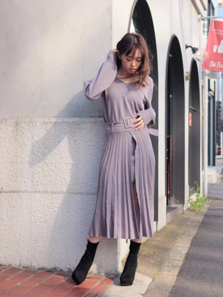 Lip Service リップサービス プリーツレイヤードロングニットワンピース アイテムの詳細 Atomicboxx アトミックボックス Lip Service リップサービス プリーツレイヤードロングニットワンピース アイテムの詳細 Atomicboxx アトミックボックス