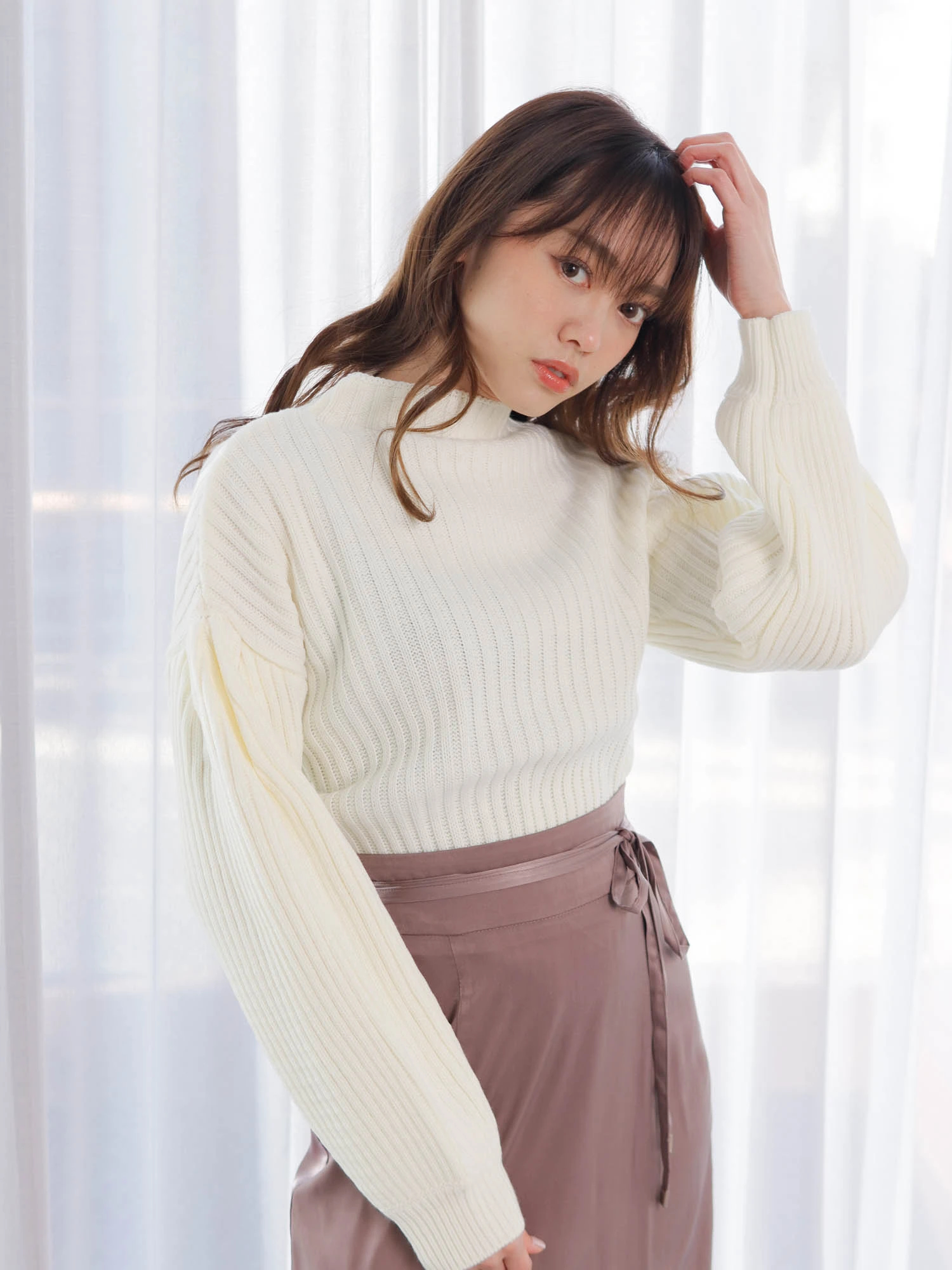 Lip Service リップサービス ボリュームスリーブボトルネックニット アイテムの詳細 Atomicboxx アトミックボックス