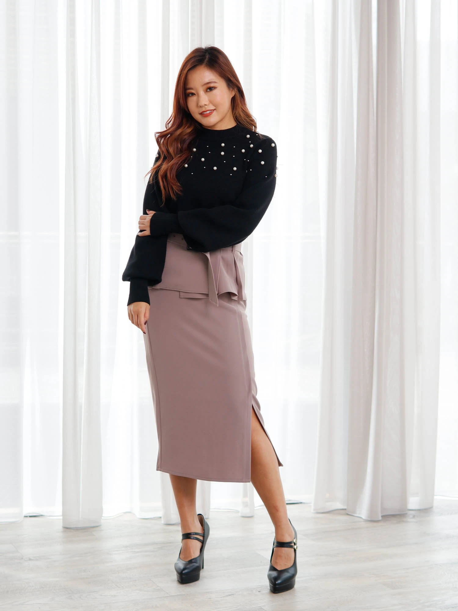 Lip Service リップサービス ペプラムベルトタイトスカート アイテムの詳細 Atomicboxx アトミックボックス