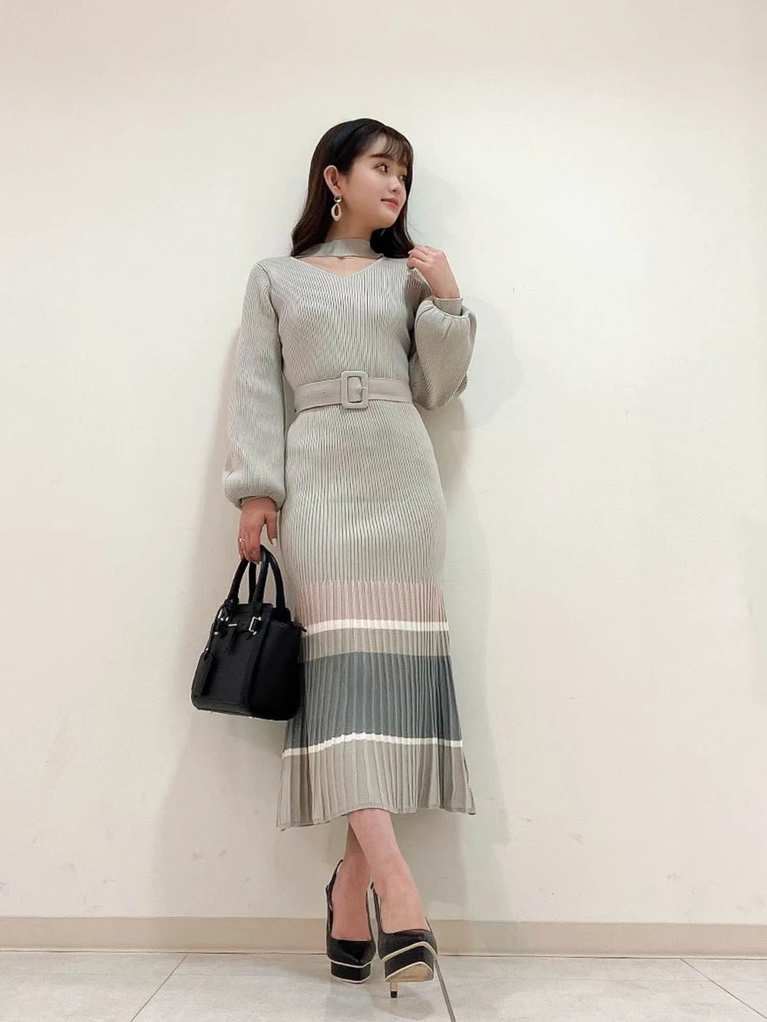 Lip Service リップサービス 2wayモックボーダーマーメイドワンピース アイテムの詳細 Atomicboxx アトミックボックス