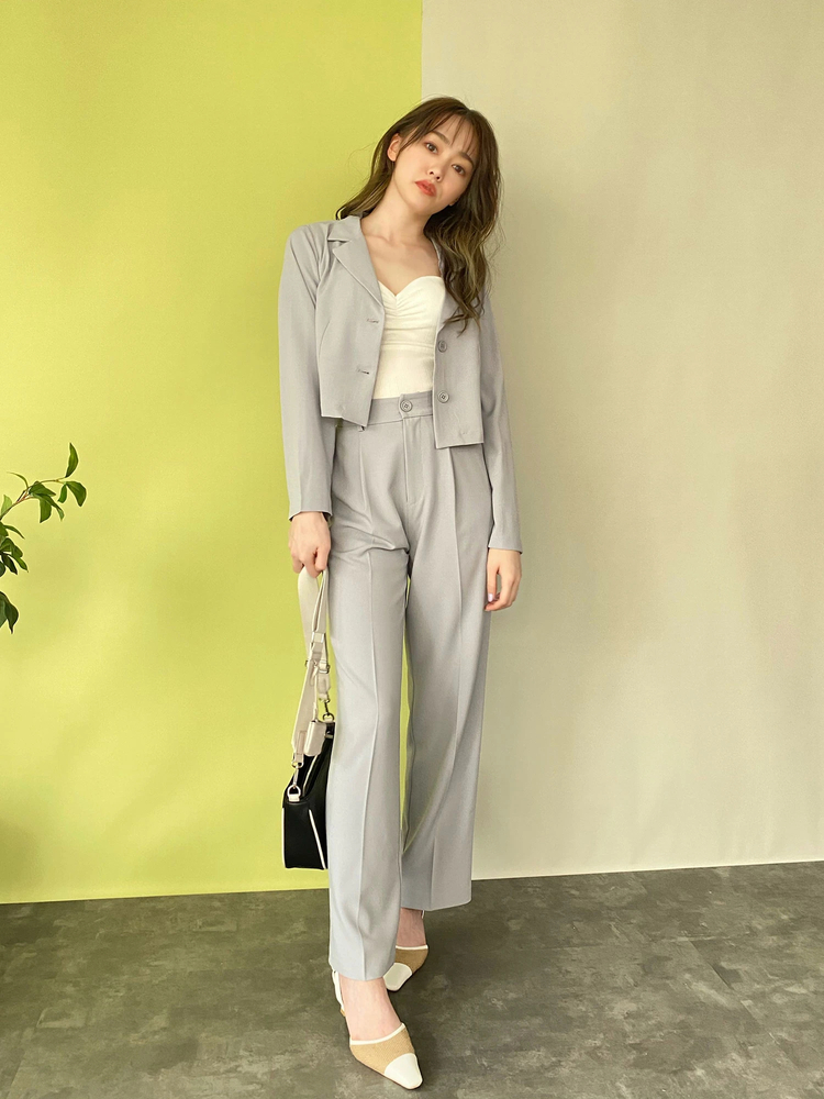 LIP SERVICE(リップサービス) |ショートJKマニッシュセットアップ（WEB限定）