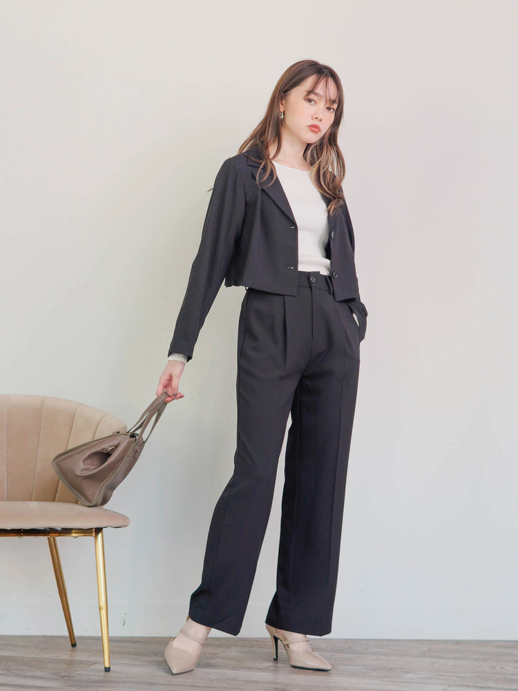 LIP SERVICE(リップサービス) |ショートJKマニッシュセットアップ（WEB限定）