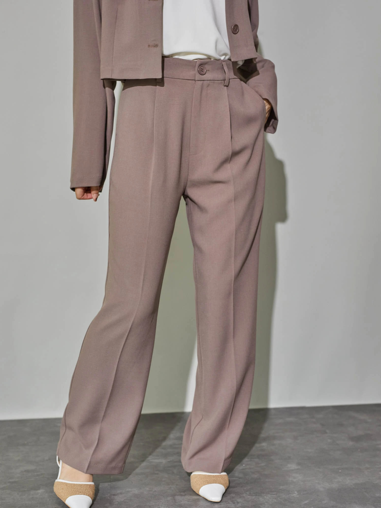 LIP SERVICE（リップサービス）｜ ショートJKマニッシュセットアップ