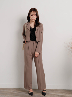 LIP SERVICE(リップサービス) |ショートJKマニッシュセットアップ（WEB限定）