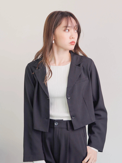 LIP SERVICE(リップサービス) |ショートJKマニッシュセットアップ（WEB限定）