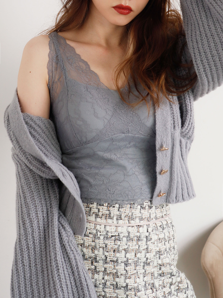 LIP SERVICE(リップサービス) |レイヤードレースビスチェ