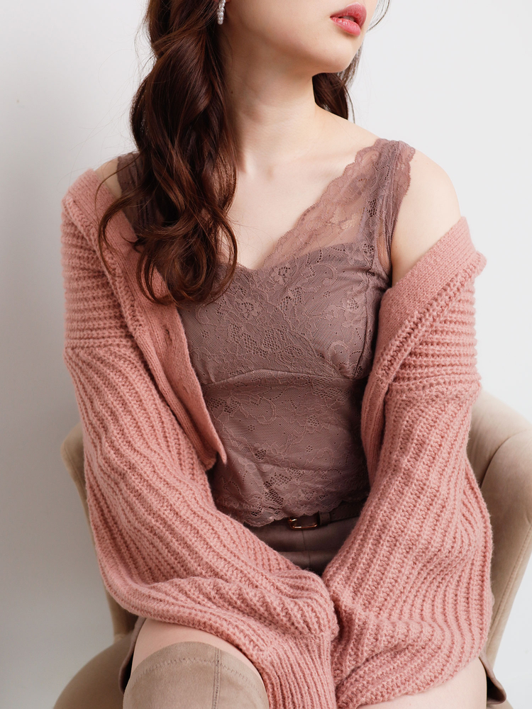 LIP SERVICE(リップサービス) |レイヤードレースビスチェ