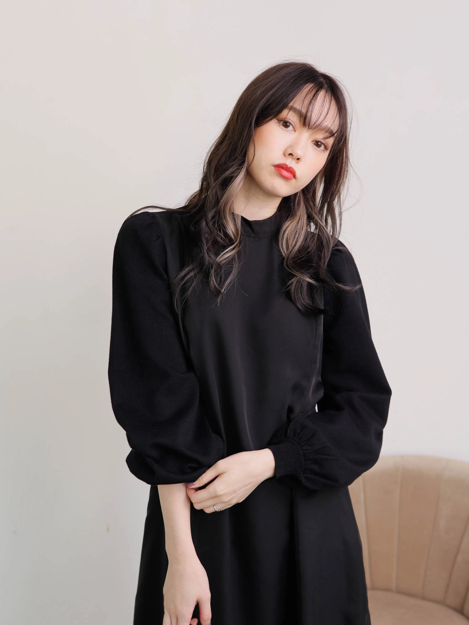 LIP SERVICE（リップサービス）｜ ニットスリーブスリムフレア