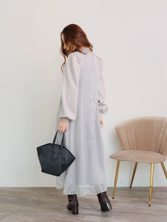 LIP SERVICE(リップサービス) |ニットスリーブスリムフレアワンピース（WEB限定）