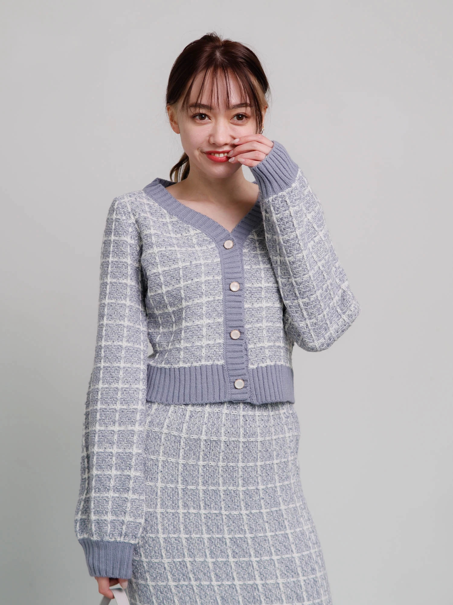 Lip Service リップサービス ツイードニット2wayコンパクトカーディガン アイテムの詳細 Atomicboxx アトミックボックス