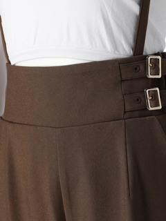 LIP SERVICE(リップサービス) |サイドカットサス付フレアパンツ