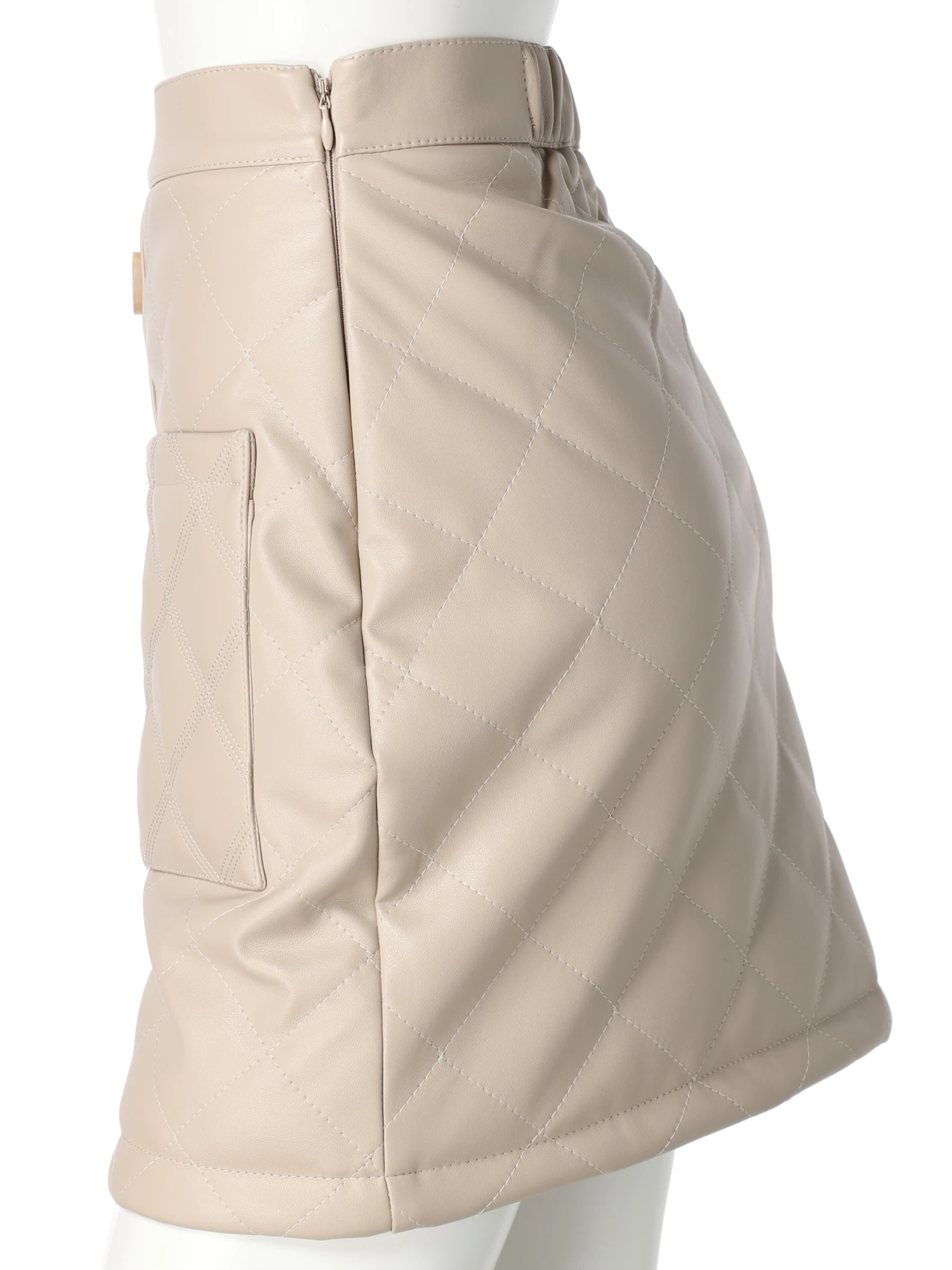 LIP SERVICE♡レザーキルティングスカートスカート