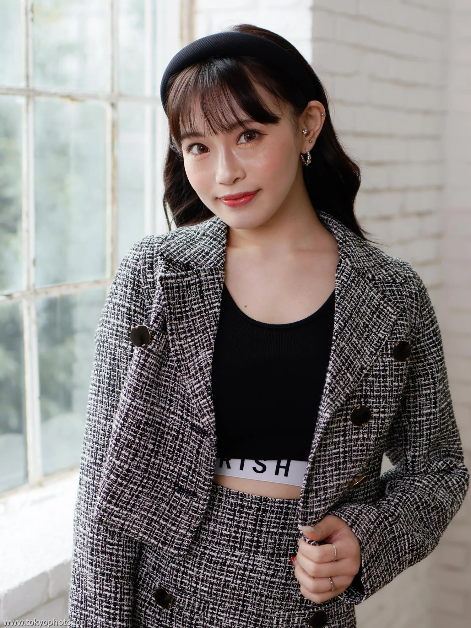 新品未使用ですメゾンマーブル Rosie Spring Jacket ツイードジャケット