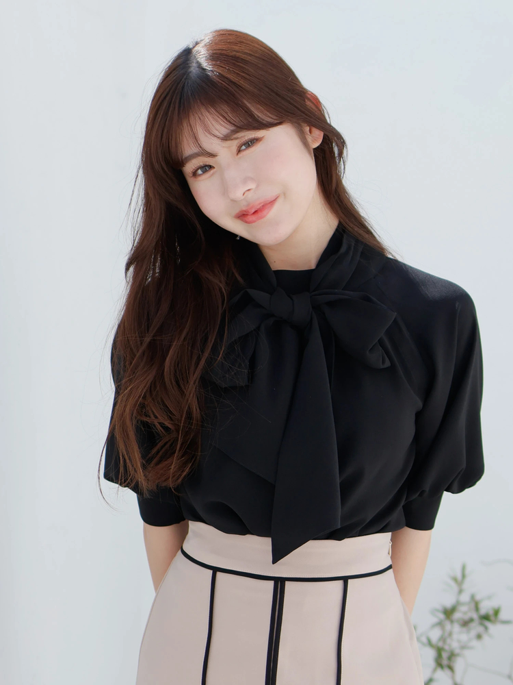 LIP SERVICE(リップサービス) |charme flower 2way ブラウス