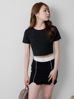 LIP SERVICE(リップサービス) |バイカラースウェットセットアップ