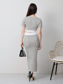 LIP SERVICE(リップサービス) |バイカラースウェットセットアップ