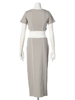 LIP SERVICE(リップサービス) |バイカラースウェットセットアップ