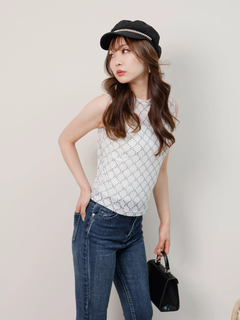 LIP SERVICE(リップサービス) |LSチュールノースリトップス