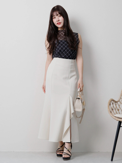 LIP SERVICE(リップサービス) |LSチュールノースリトップス