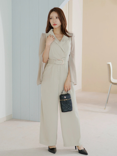 LIP SERVICE(リップサービス) |2wayスリーブテーラードロンパース