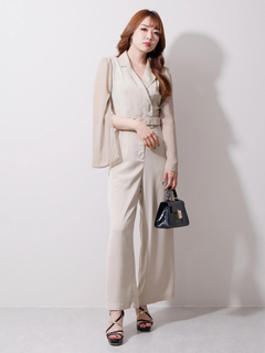 LIP SERVICE(リップサービス) |2wayスリーブテーラードロンパース