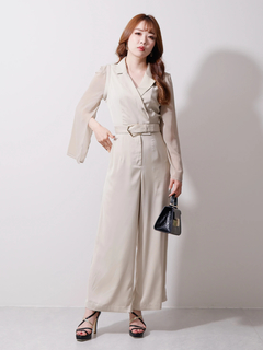 LIP SERVICE(リップサービス) |2wayスリーブテーラードロンパース