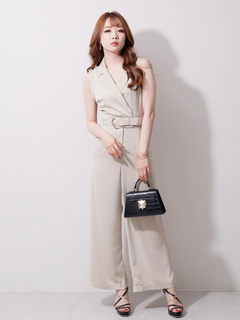 LIP SERVICE(リップサービス) |2wayスリーブテーラードロンパース