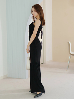 LIP SERVICE(リップサービス) |ウエストクロシェロングロンパース