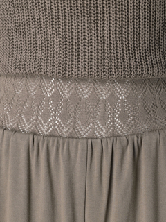 LIP SERVICE(リップサービス) |ウエストクロシェロングロンパース