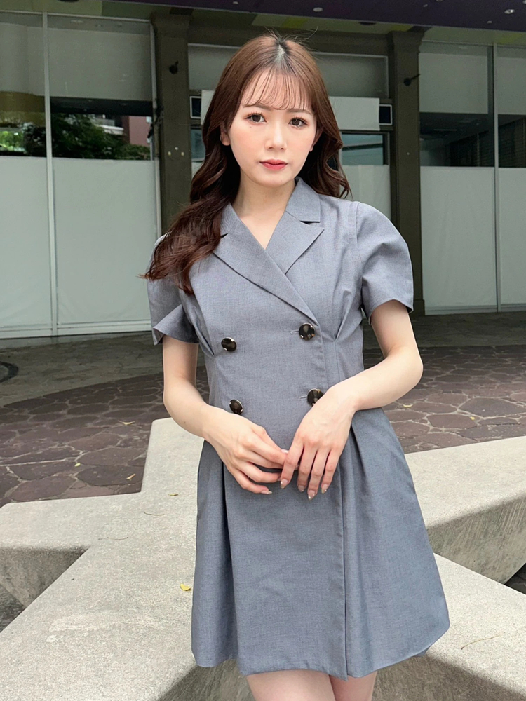 LIP SERVICE(リップサービス) |ハーフスリーブジャケットワンピース