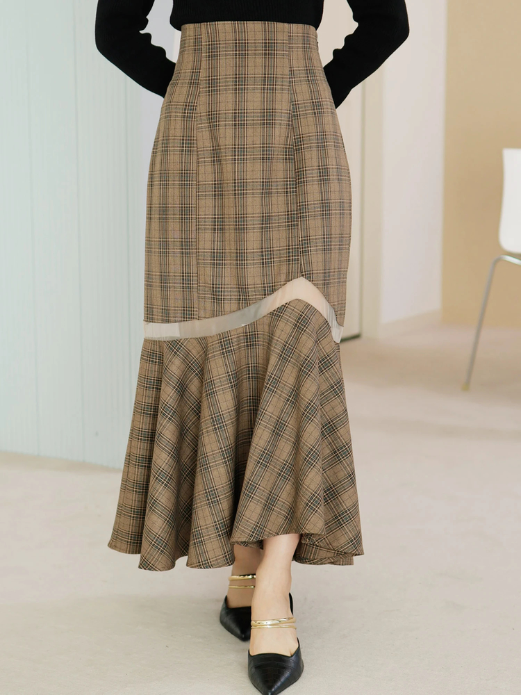 LIP SERVICE(リップサービス) |シアーラインマーメイドスカート