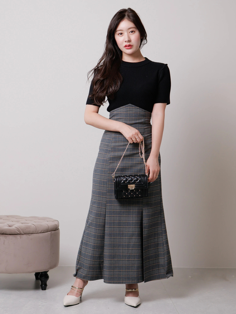 LIP SERVICE(リップサービス) |2wayスリーブマーメイドドッキングワンピース