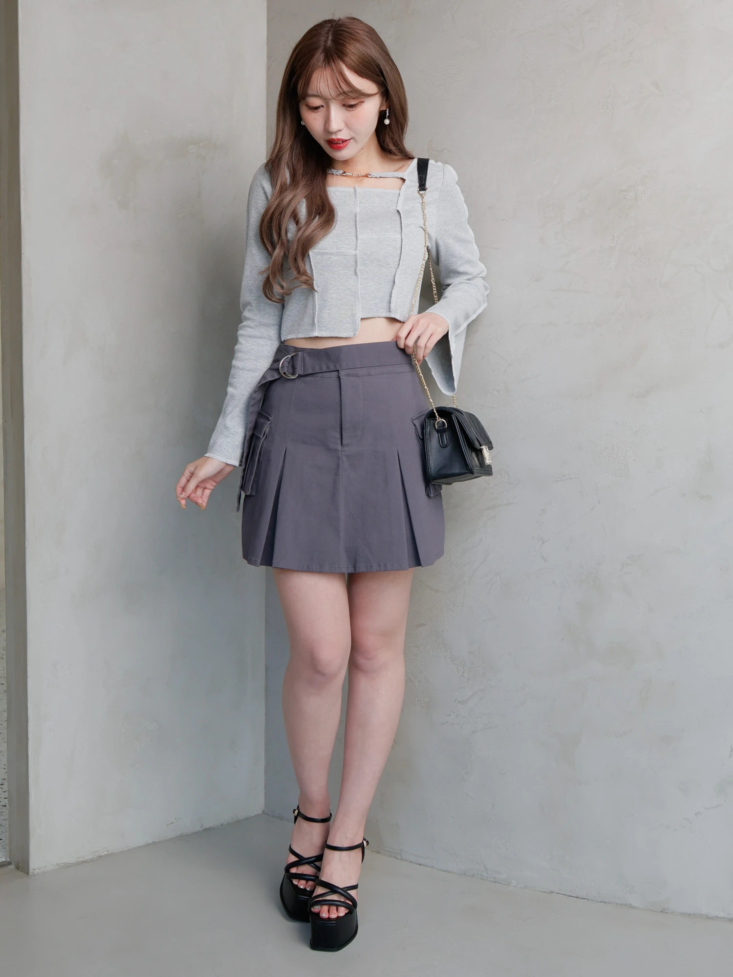 LIP SERVICE（リップサービス）｜ カーゴプリーツスカート アイテムの