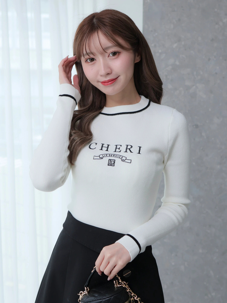 LIP SERVICE(リップサービス) |CHERIリブニット