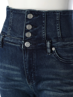 LIP SERVICE(リップサービス) |HWスリットフレアdenim パンツ