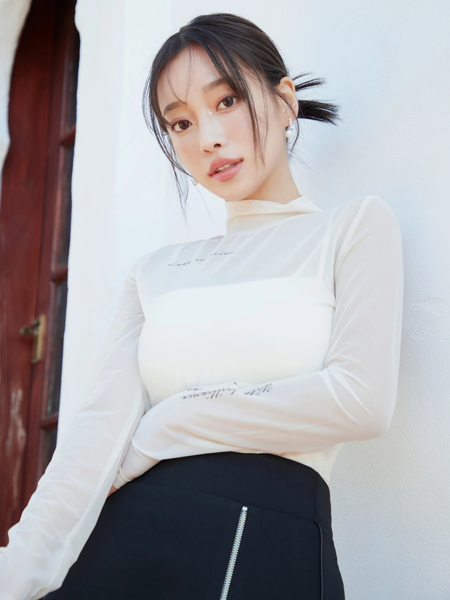 未使用LIPSERVICEのトップス LIP SERVICE（リップサービス）｜ シアーレースリボンカットトップス