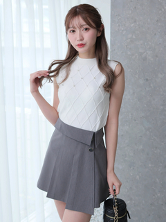 LIP SERVICE(リップサービス) |ノースリモックジュエルニット