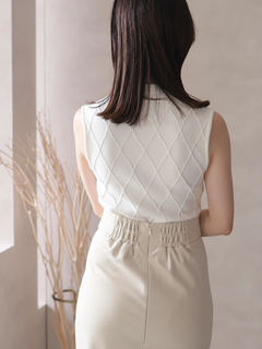 LIP SERVICE(リップサービス) |ノースリモックジュエルニット