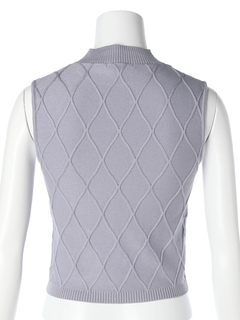 LIP SERVICE(リップサービス) |ノースリモックジュエルニット