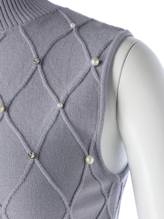 LIP SERVICE(リップサービス) |ノースリモックジュエルニット