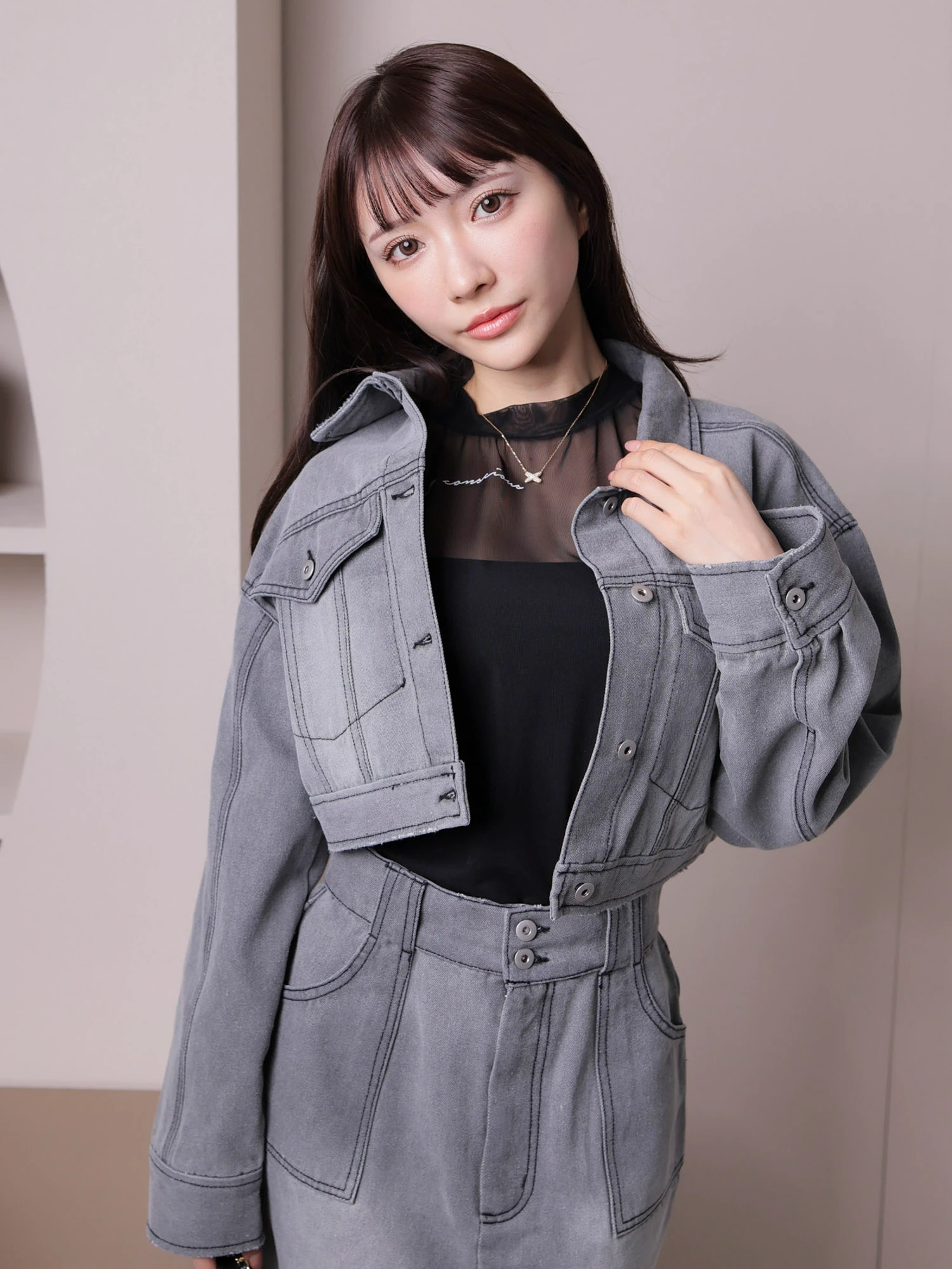 リップサービス LSモノグラム 上下セット LIP SERVICE（リップサービス）｜ LPモノグラムセットアップ アイテム