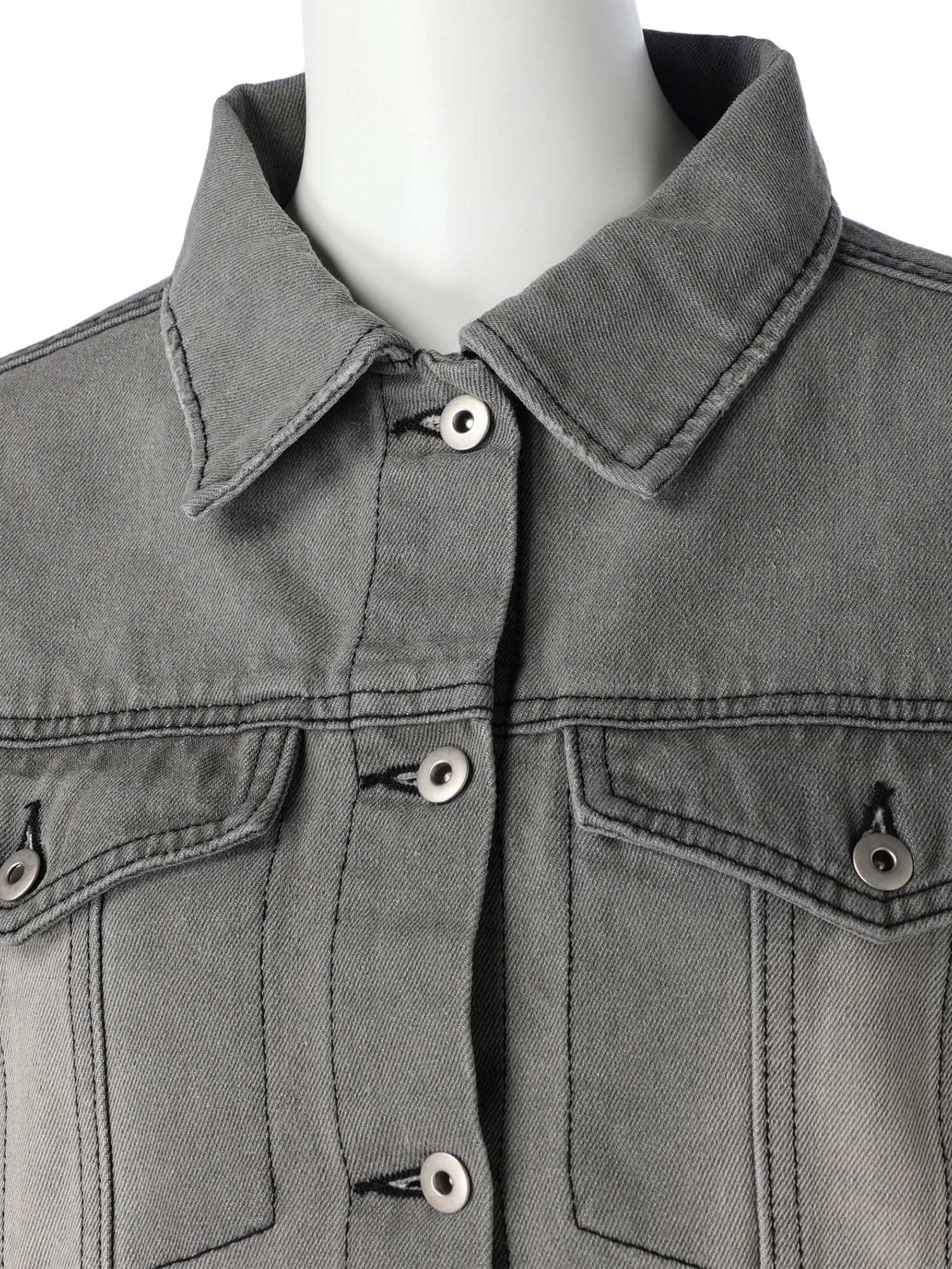 LIP SERVICE（リップサービス）｜ lady denimクロップドGジャン  