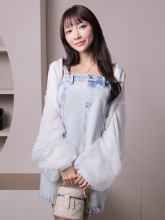 lady denimベアワンピース