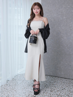 LIP SERVICE(リップサービス) |ショルダースリットシアーシャツ