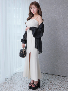 LIP SERVICE(リップサービス) |ショルダースリットシアーシャツ