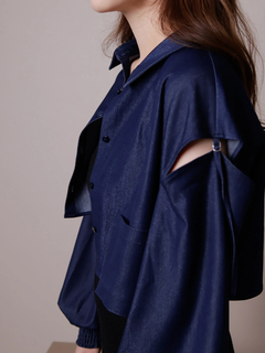 LIP SERVICE(リップサービス) |ショルダースリットシアーシャツ