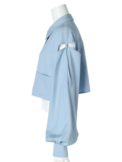 LIP SERVICE(リップサービス) |ショルダースリットシアーシャツ