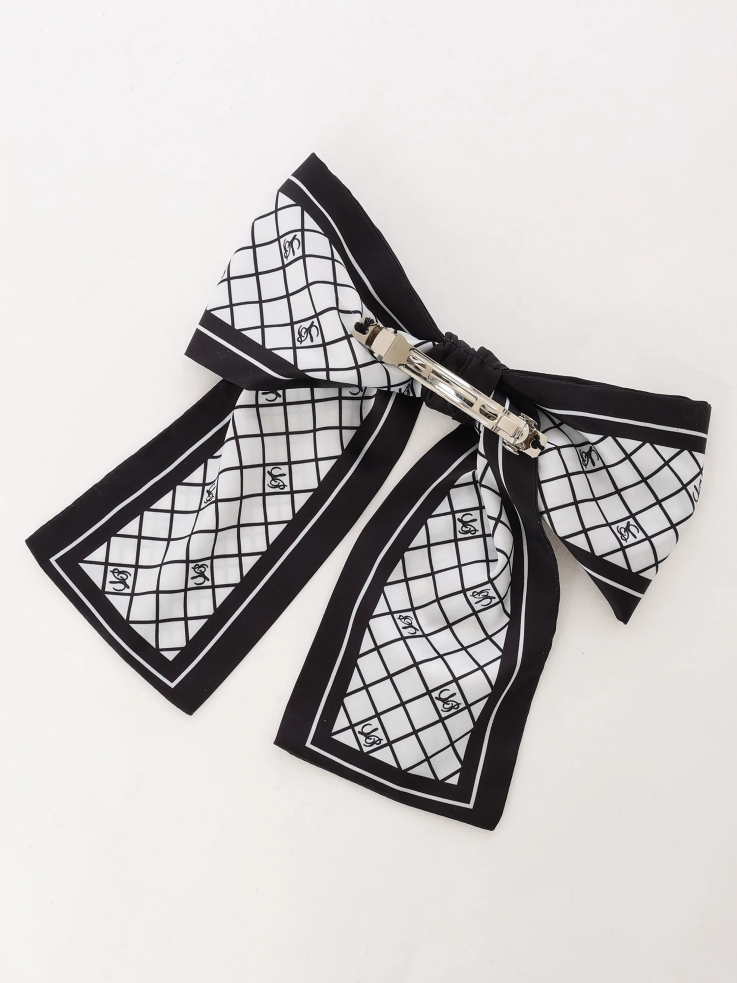 あすか＊即購入OK！　コンプレックスビズ　バレッタ　リボン クリスタルメッシュ リボンバレッタ(ピンク) | バレッタ