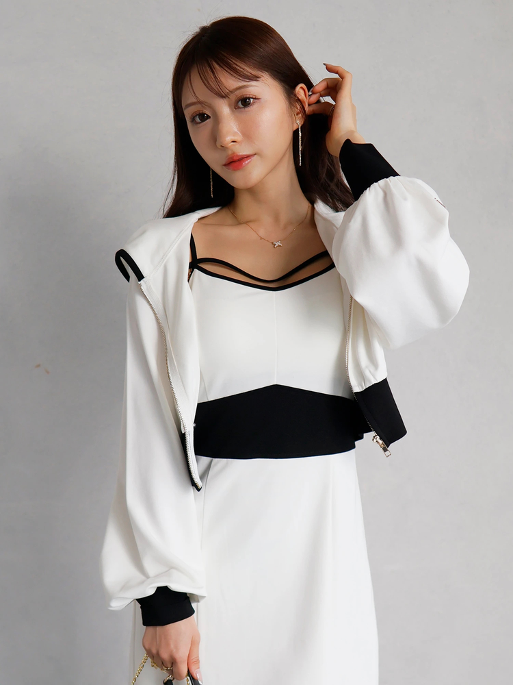 LIP SERVICE(リップサービス) |クロップドカットパーカー