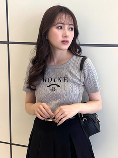 LIP SERVICE(リップサービス) |ROINEケーブルハーフニット